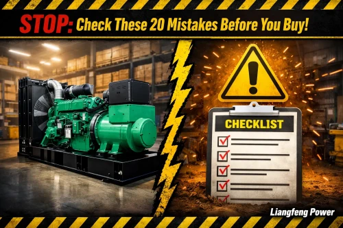 20 Common Mistakes Buyers Make When Ordering Generator Sets from Exporters