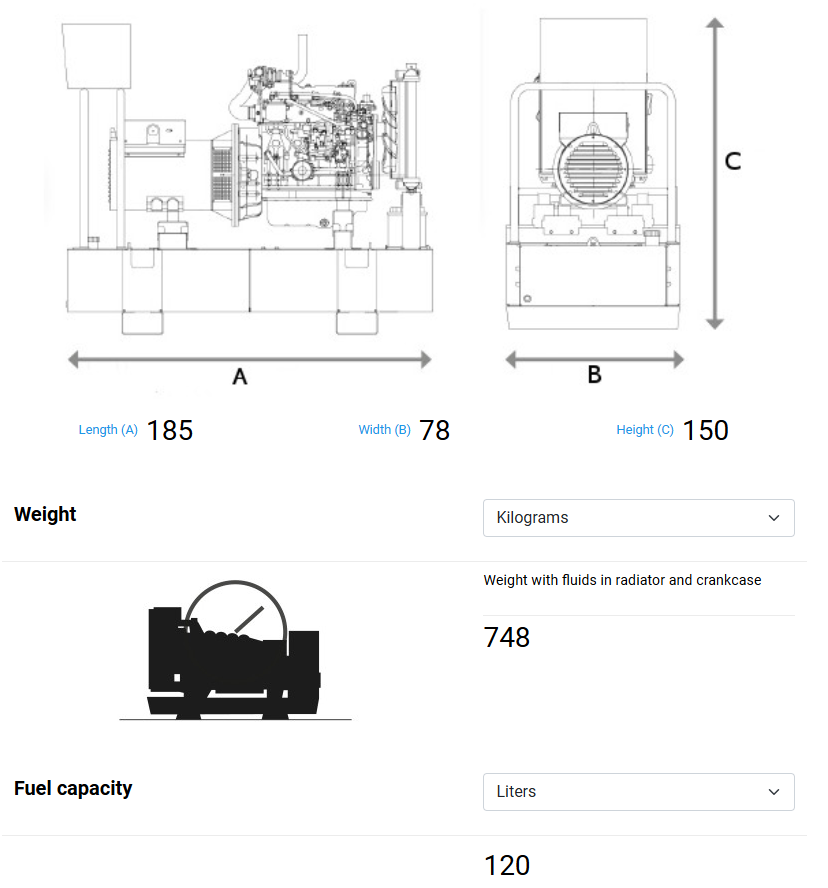 34-37KVA HYW-40 M5 Diesel Generators set