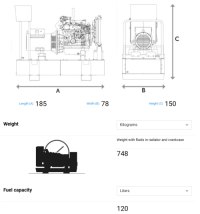 34-37KVA HYW-40 M5 Diesel Generators set