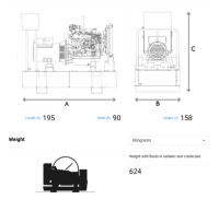 33-37KVA HGO-35 T5 NG Gas Generators Set
