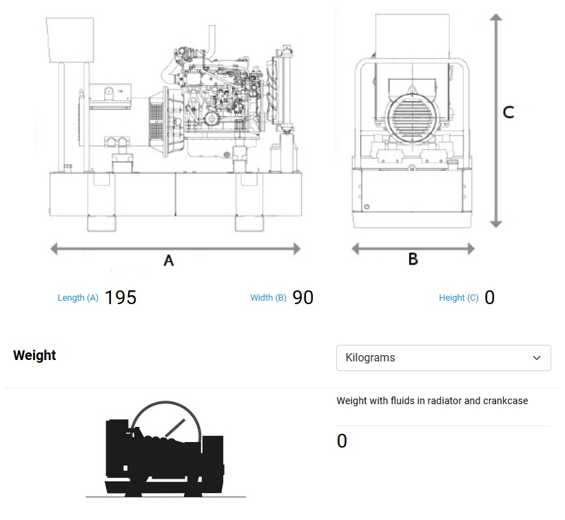 35-40kva HGO-40 T5 LPG Generator set