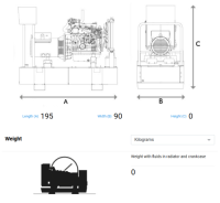 35-40kva HGO-40 T5 LPG Generator set