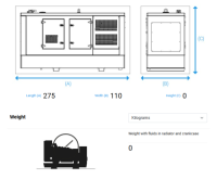 33-38kva HGO-35 M5 LPG Generator set