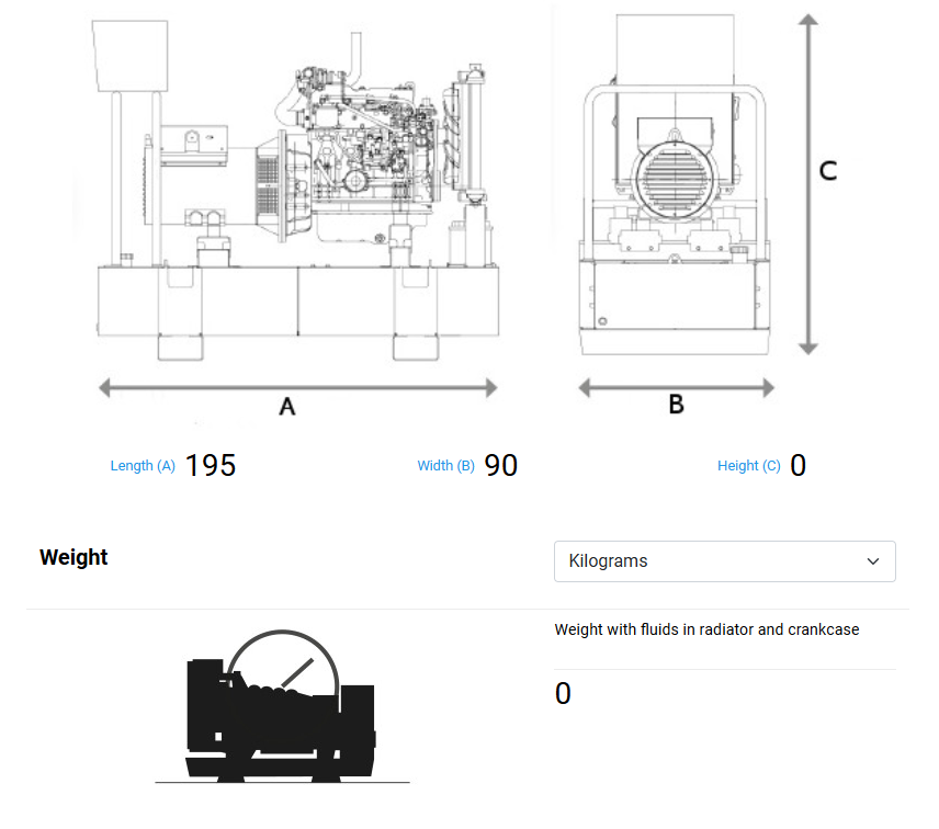 33-38KVA HGO-35 M5 LPG STAMFORD