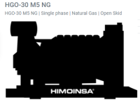 31-35KVA HGO-30 M5 NG Gas Generators Set