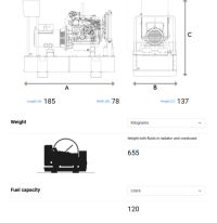 33-36kva HYW-35 M5 S5 Diesel Generator set