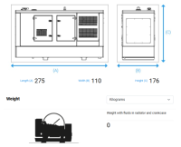 33-38KVA HGO-35 T5 NG Gas Generators Set