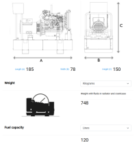 35-39kva HYW-40 M5 Diesel Generateor set